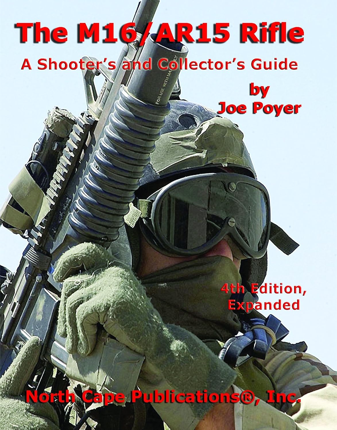 M16 AR15 book cover copy